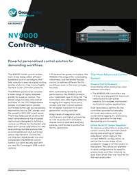 NV9000 Datasheet GVB-2-0170A-EN-DS
